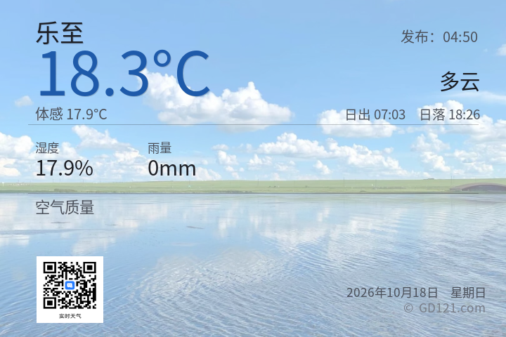 乐至天气预报图片