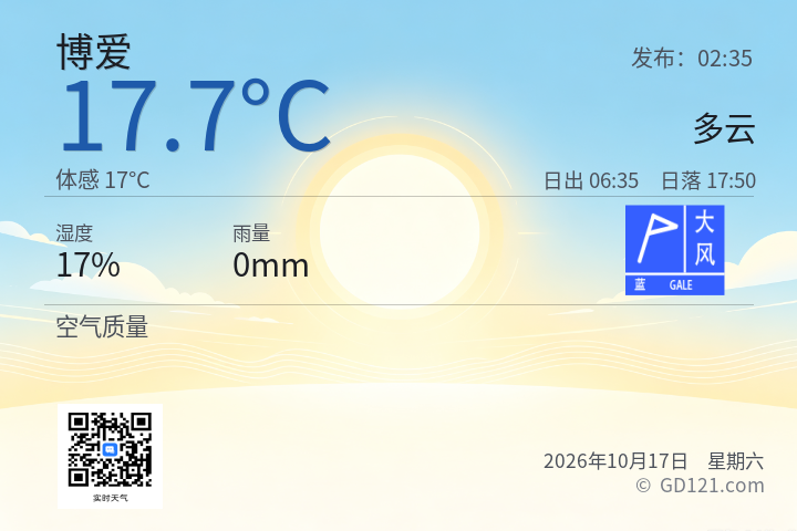 博爱天气预报图片