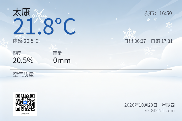 太康天气预报图片