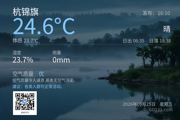 杭锦旗天气预报图片