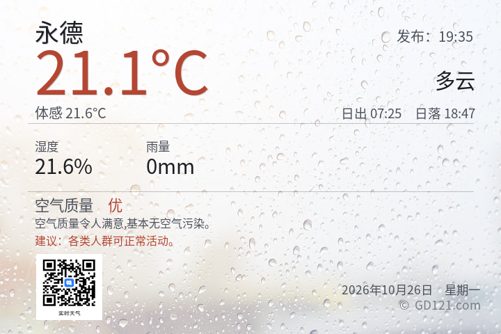 永德天气预报图片