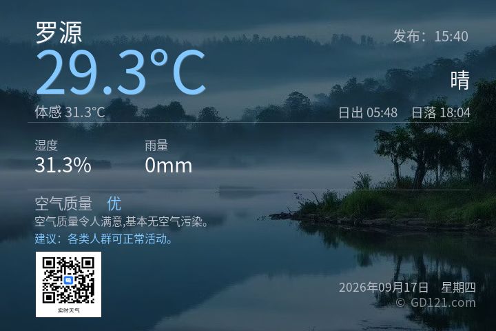 罗源天气预报图片