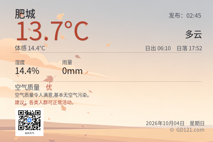 肥城天气预报图片