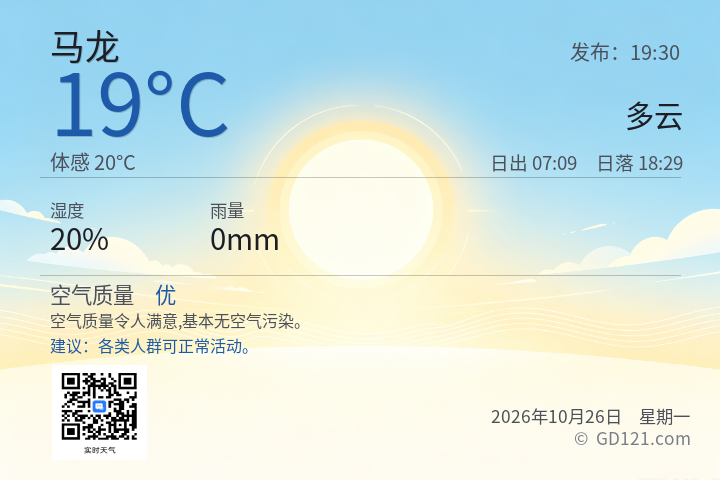 马龙天气预报图片